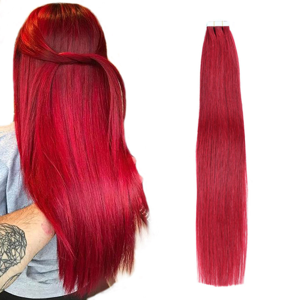 Pure Beauty Hair & Makeup - Tape In Human Hair Extensions Straight