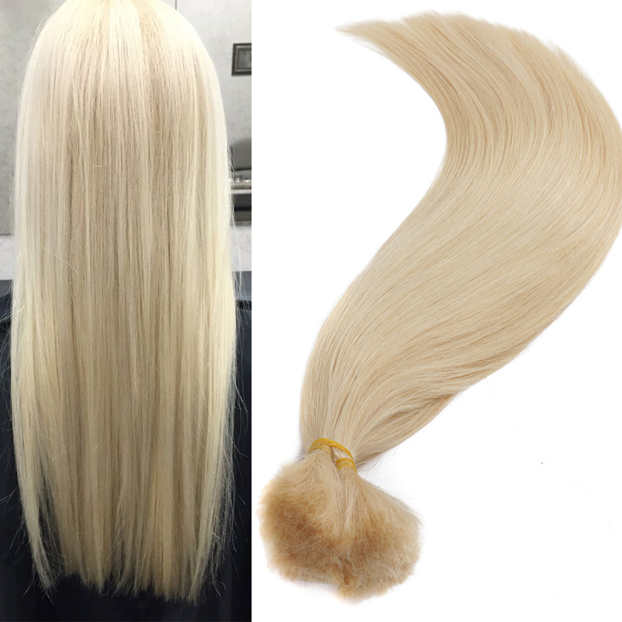 Pure Beauty Hair & Makeup - Straight Bulk Raw Human Hair For