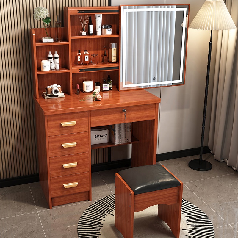 Beauty Makeup Vanity Set - Women Nordic Style Bedroom Furniture Dresser