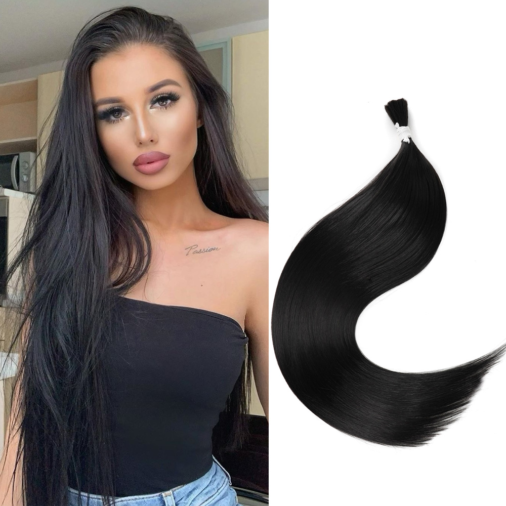 Pure Beauty Hair & Makeup - 28inch Synthetic Straight Hair Bundles No