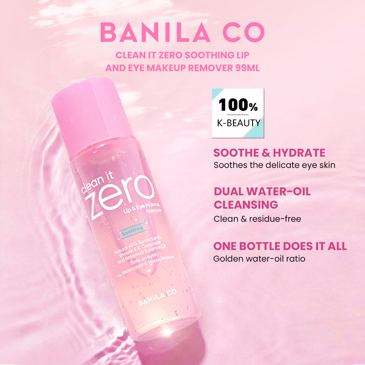 Beauty Makeup Salon - BANILA CO Clean it Zero Soothing