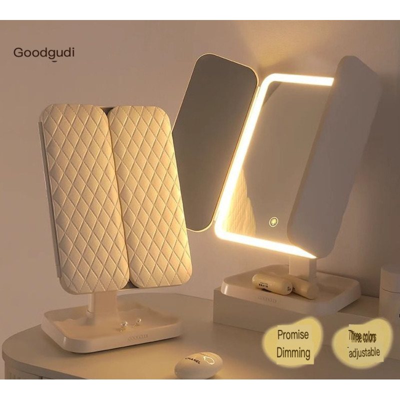 Beauty Makeup Definition - Gudi Led Makeup Mirror Tabletop Desktop