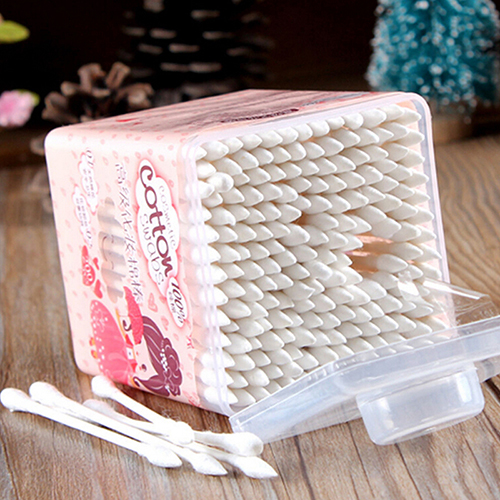 Beauty Makeup App - New 200Pcs Pointed handy Cotton Swabs