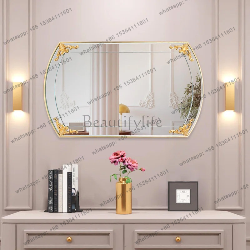 Beauty Makeup Definition - Single-sided high definition beauty mirror carved