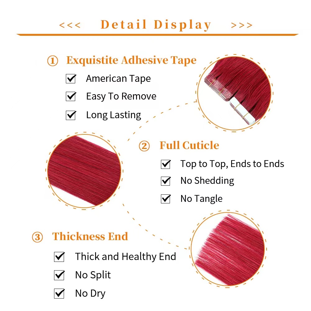 Tape In Human Hair Extensions  - огляд і ціна Pure Beauty Hair & Makeup