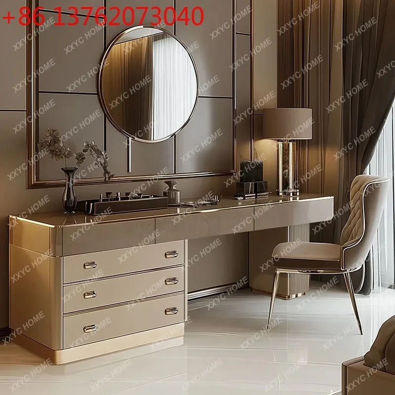 A Full Set Wooden Vanity Table - огляд і ціна Beauty Makeup Vanity Set