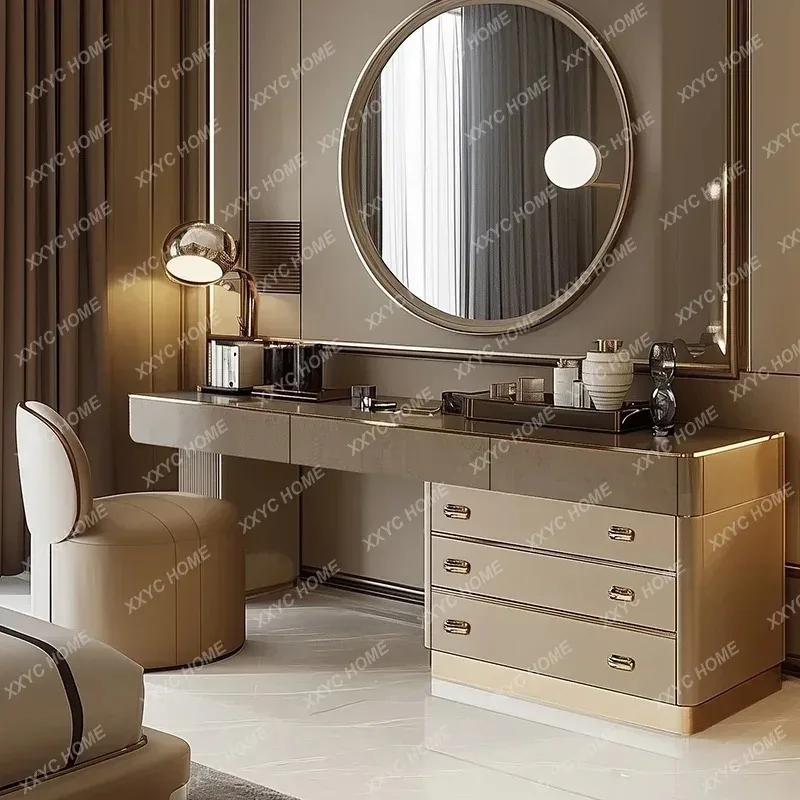 A Full Set Wooden Vanity Table - огляд і ціна Beauty Makeup Vanity Set