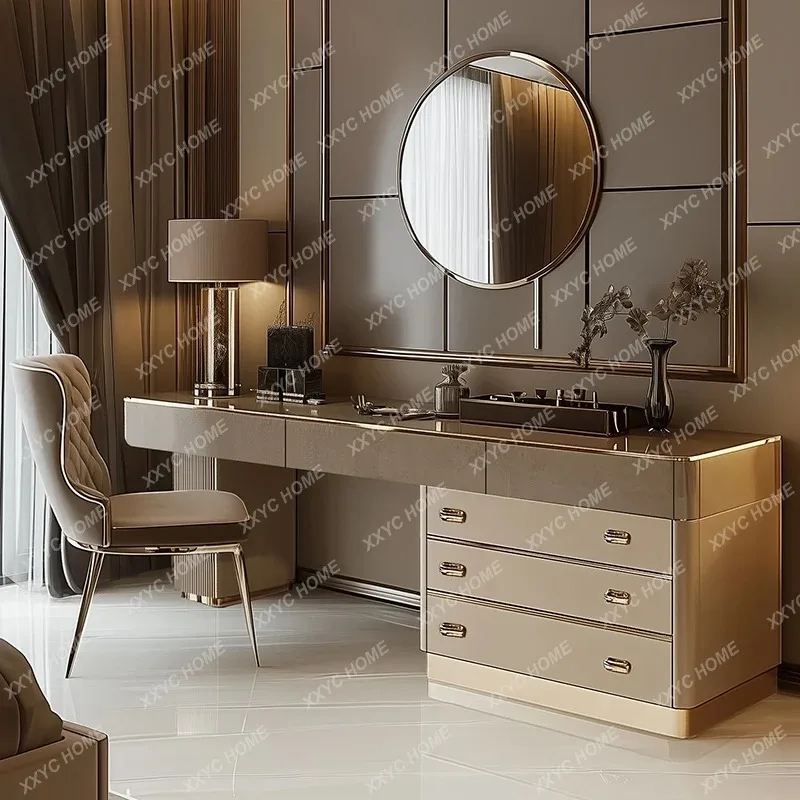A Full Set Wooden Vanity Table - огляд і ціна Beauty Makeup Vanity Set