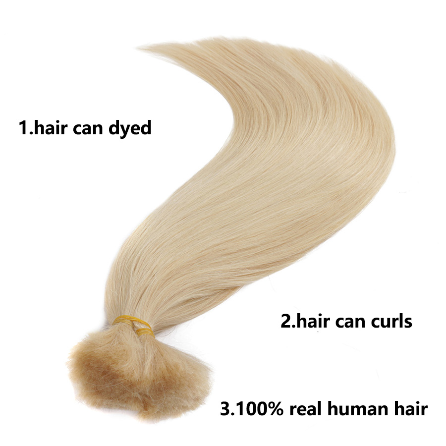 Straight Bulk Raw Human Hair F - огляд і ціна Pure Beauty Hair & Makeup