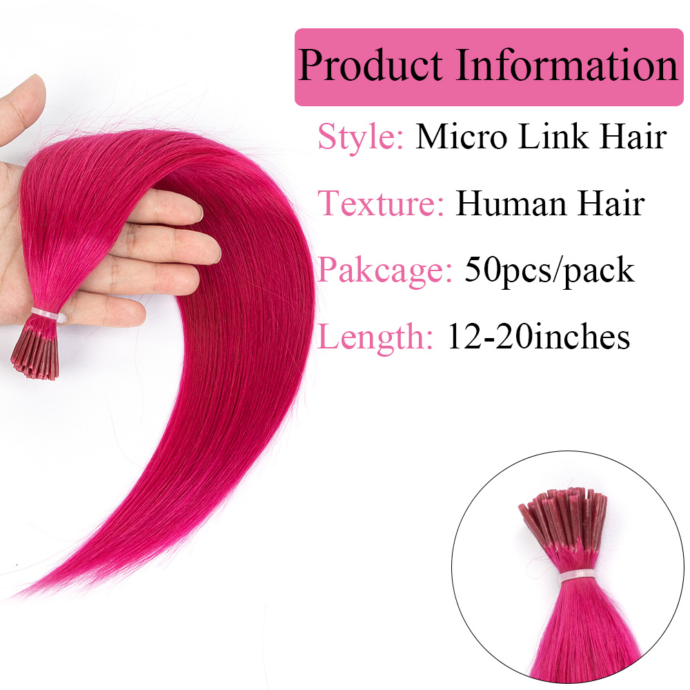 Straight Purple I Tip Micro Be - огляд і ціна Pure Beauty Hair & Makeup