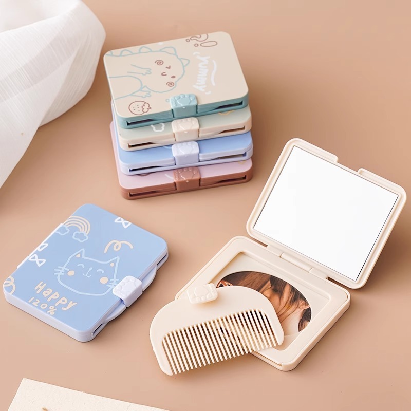 Portable Mirror, Comb, 2-in-1  - огляд і ціна Your Beauty Makeup