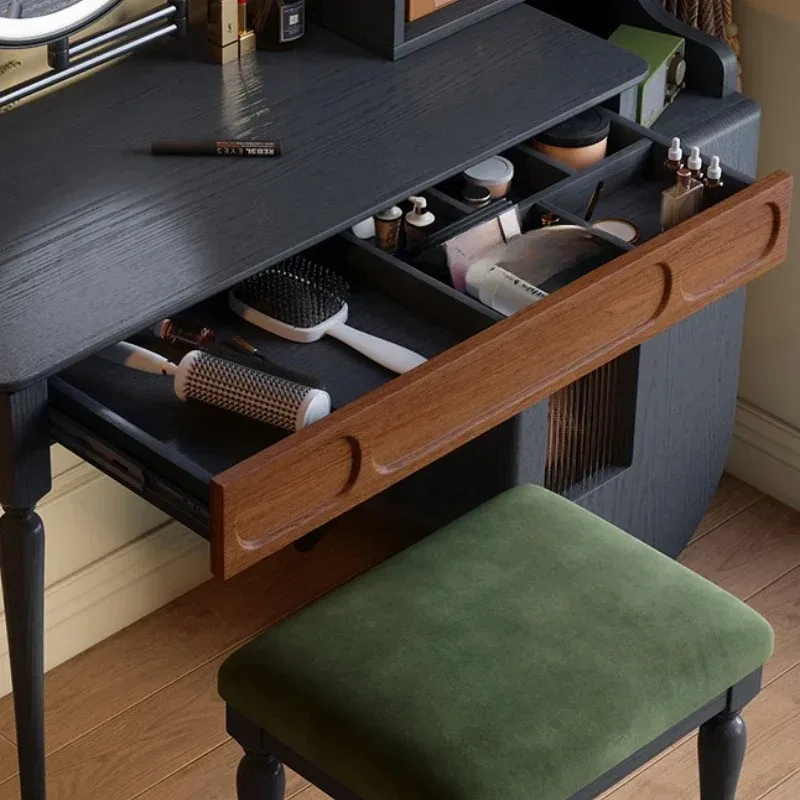+Organizer Black Vanity Table  - огляд і ціна Beauty Makeup Vanity Set