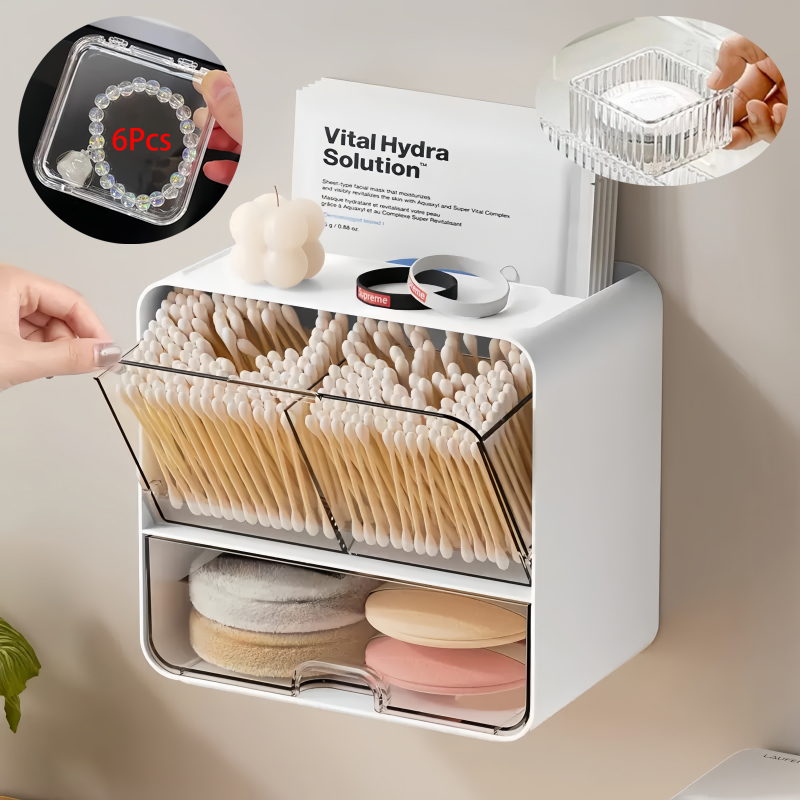 8-Piece Set, One Wall-Mounted  - огляд і ціна Beauty Makeup Vanity Set