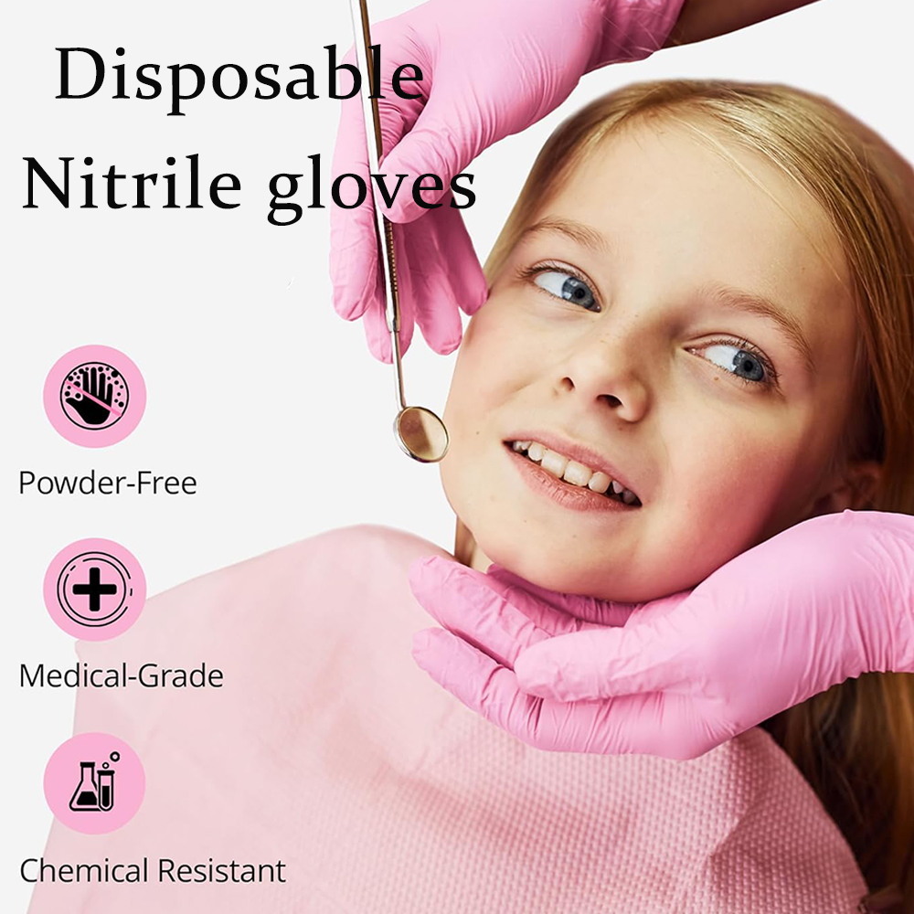 10/20/50pcs Nitrile Gloves For - огляд і ціна Pure Beauty Hair & Makeup