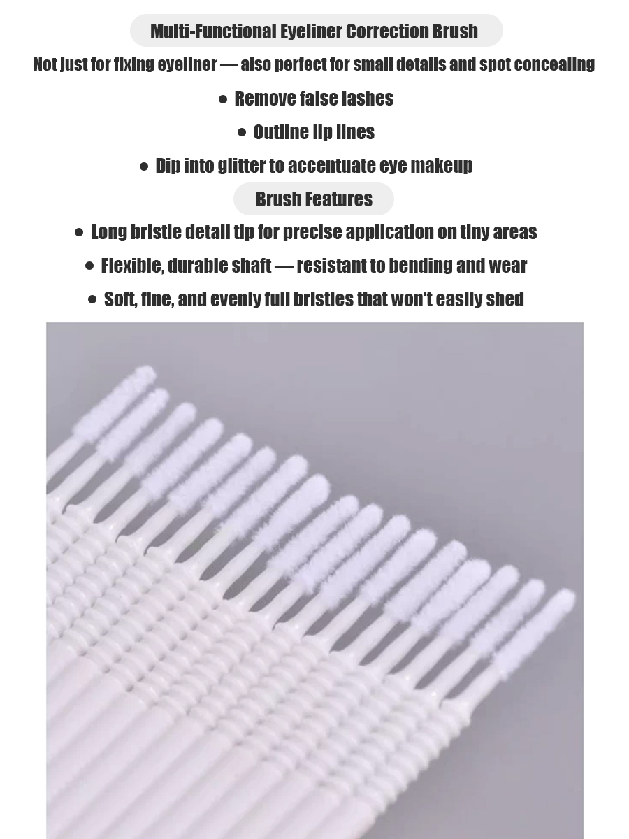 Disposable Long Cotton Swabs E - огляд і ціна Beauty Makeup Salon
