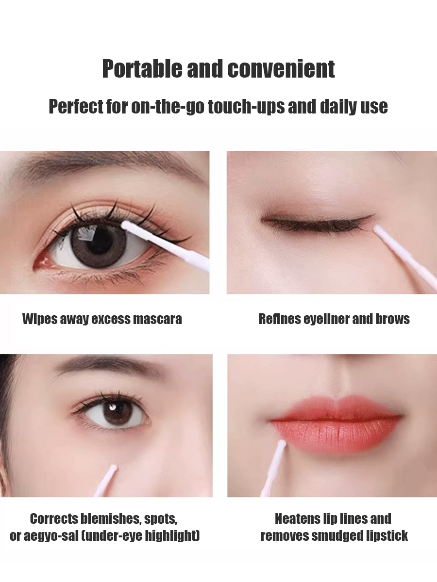 Disposable Long Cotton Swabs E - огляд і ціна Beauty Makeup Salon