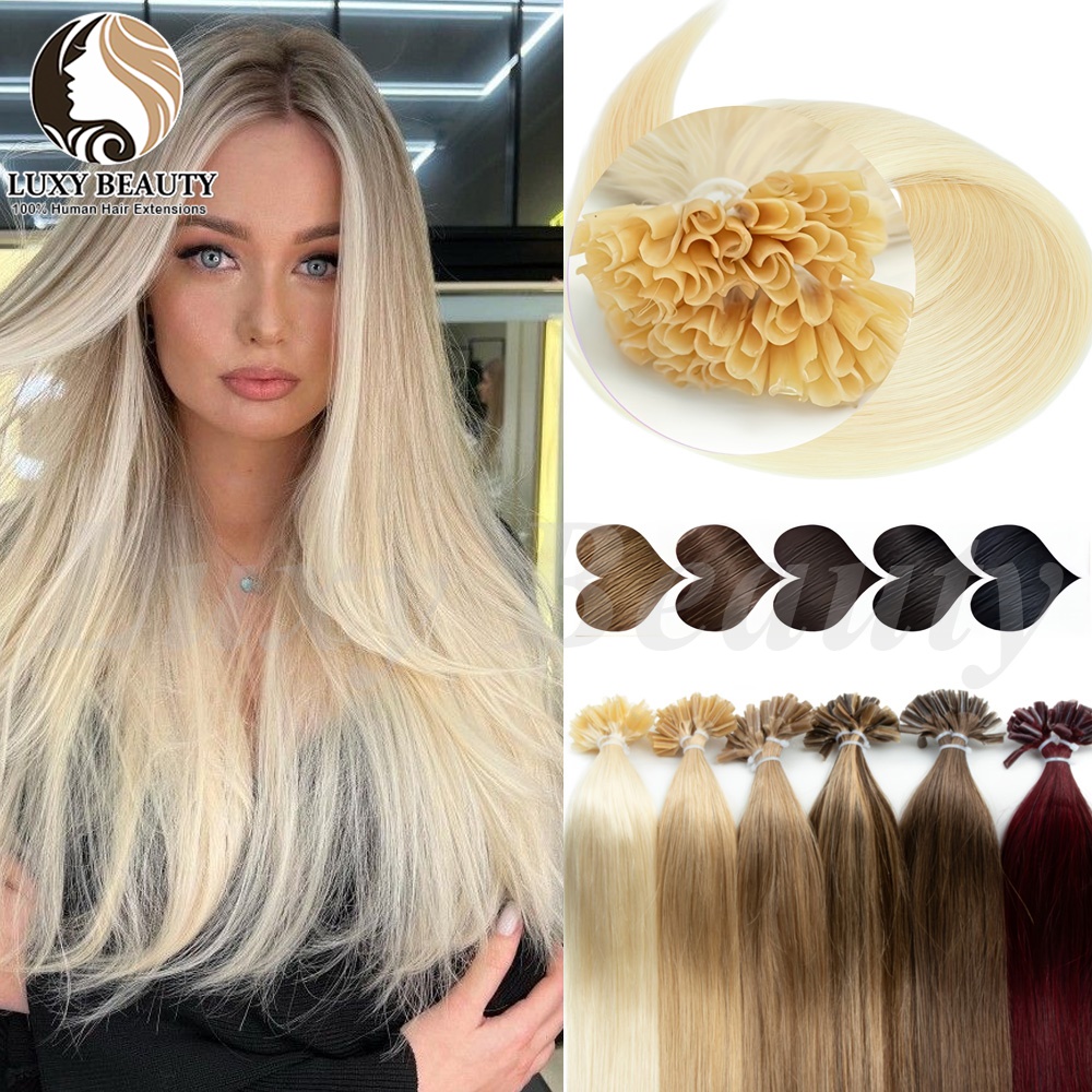 Blonde U Tip Hair Extensions H - огляд і ціна Pure Beauty Hair & Makeup