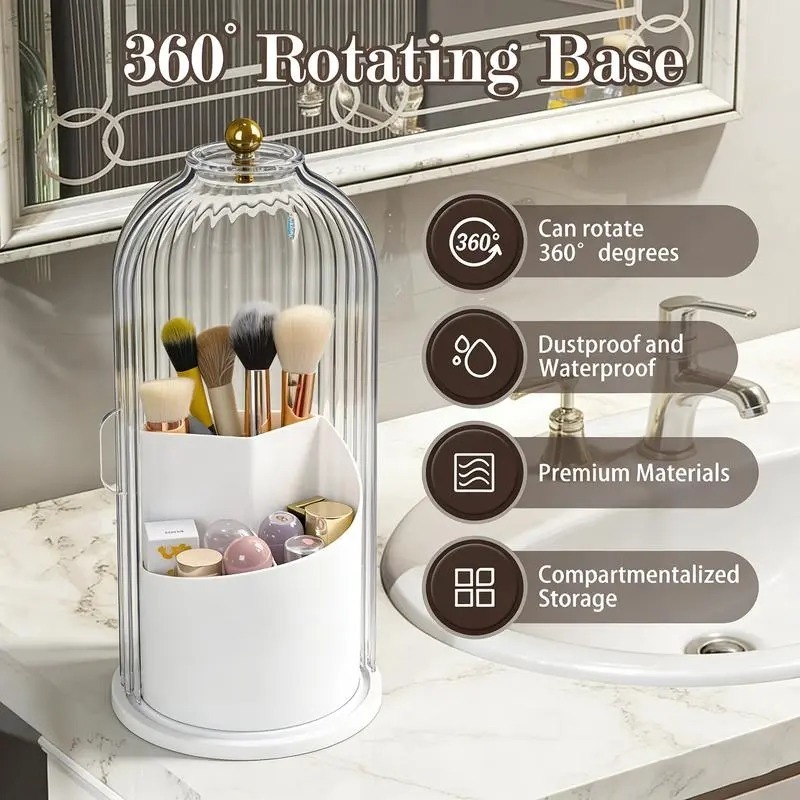 5-Piece Set, 360-Degree Rotati - огляд і ціна Beauty Makeup Vanity Set
