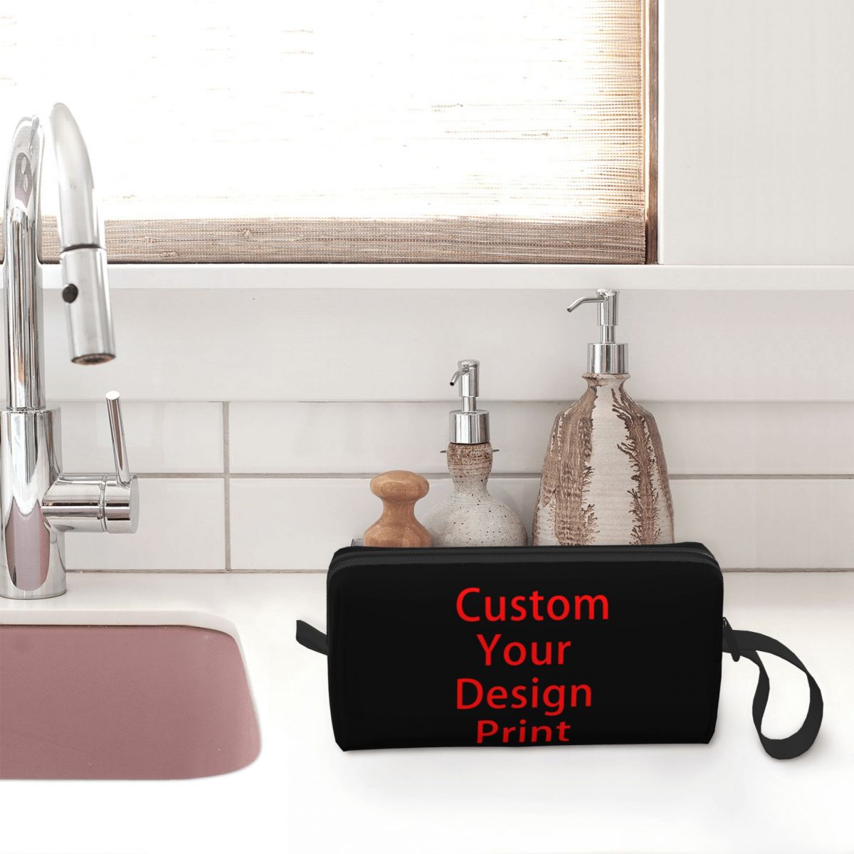 Custom Your Design Toiletry Ba - огляд і ціна Beauty Makeup Logo Design