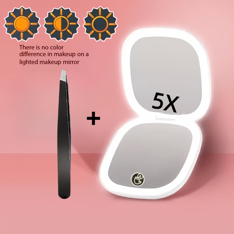 5X Double-Sided Magnifying Mak - огляд і ціна Beauty Makeup Definition