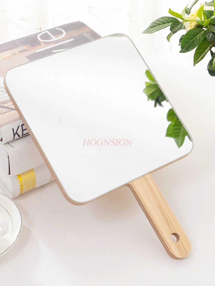 Wooden handle mirror, high-def - огляд і ціна Beauty Makeup Definition