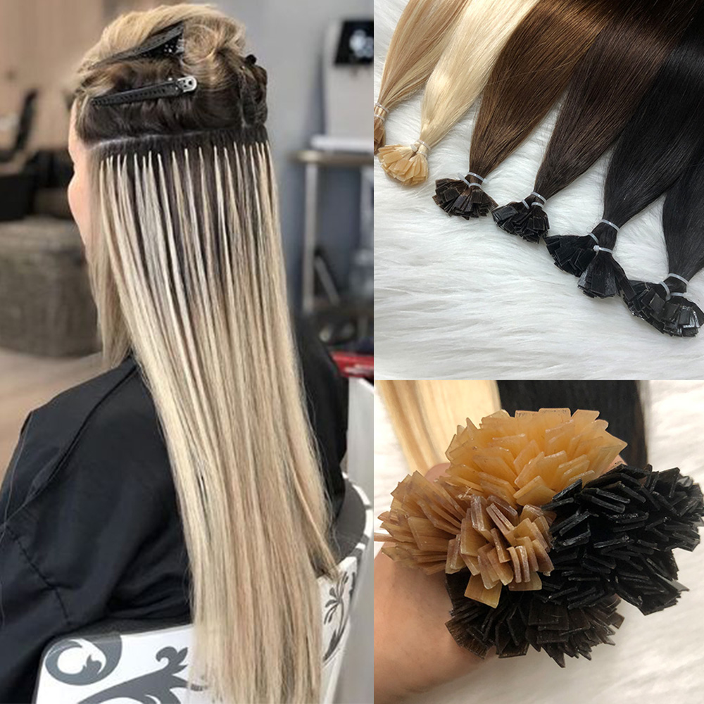 Flat Tip Hair Extensions Human - огляд і ціна Pure Beauty Hair & Makeup
