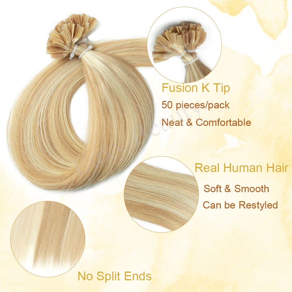 K Tip Nail Tip Hair Extensions - огляд і ціна Pure Beauty Hair & Makeup