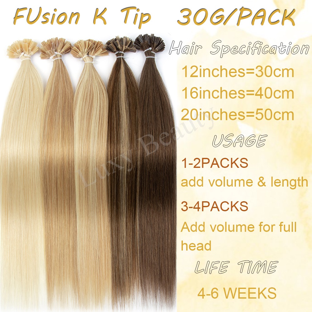 K Tip Nail Tip Hair Extensions - огляд і ціна Pure Beauty Hair & Makeup
