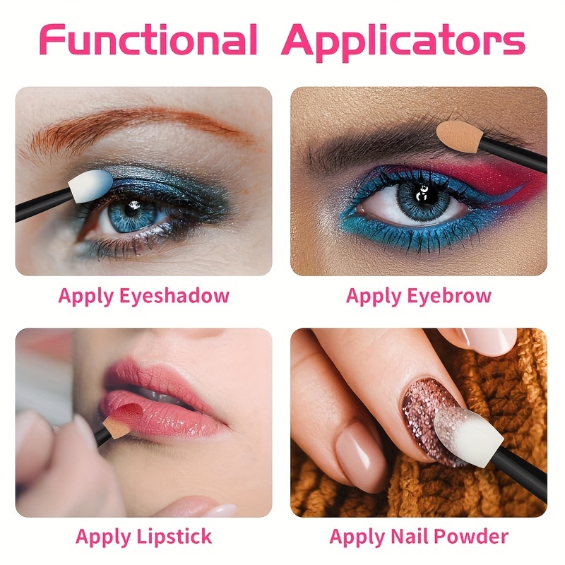5/10Pcs Eyeshadow Applicator D - огляд і ціна Beauty Makeup Salon