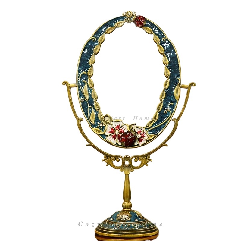 Metal mirror desktop large mak - огляд і ціна Beauty Makeup Definition