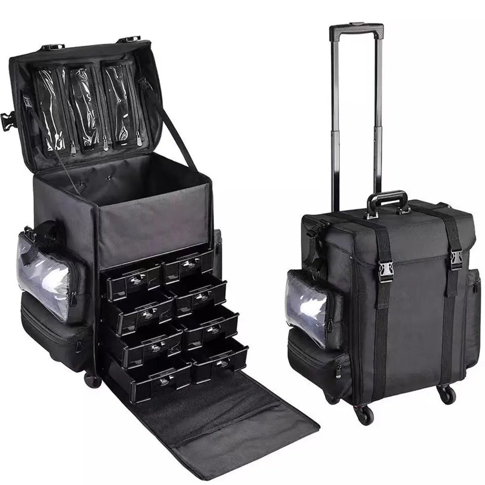 Set Travel Makeup  Trolley Cas - огляд і ціна Beauty Makeup Vanity Set