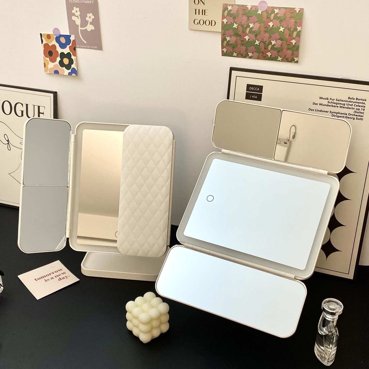 Trifold Makeup Mirror LED Ligh - огляд і ціна Your Beauty Makeup