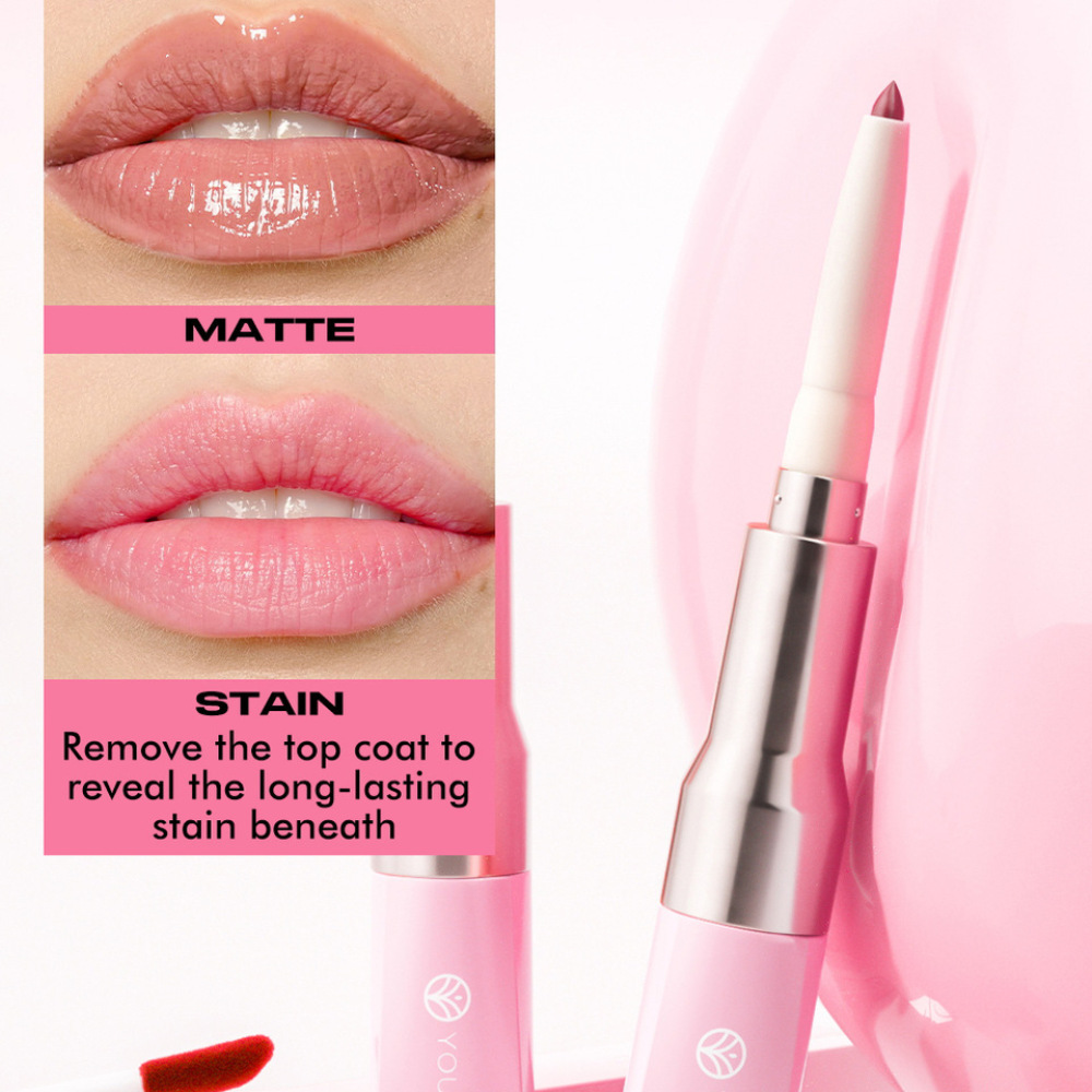 Double Head Lip Pencil With Mi - огляд і ціна Beauty Makeup Definition